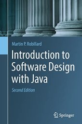 book Introduction to Software Design with Java