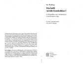 book Was heißt "soziale Konstruktion"? Zur Konjunktur einer Kampfvokabel in den Wissenschaften