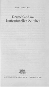 book Deutschland im konfessionellen Zeitalter