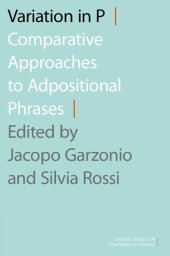 book Variation in P: Comparative Approaches to Adpositional Phrases