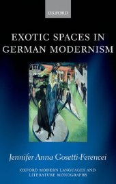 book Exotic Spaces in German Modernism