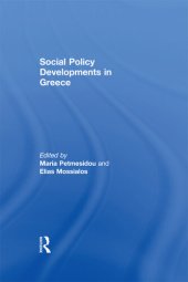 book Social Policy Developments in Greece