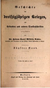 book Geschichte des Böhmischen Krieges aus Urkunden und anderen Quellenschriften erzählt