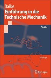 book Einführung in die Technische Mechanik: Statik