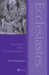 book Ecclesiastes (Blackwell Bible Commentaries)