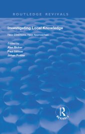 book Investigating local knowledge : new directions, new approaches