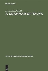 book A Grammar of Tauya