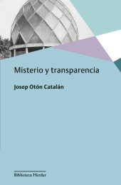 book Misterio y transparencia