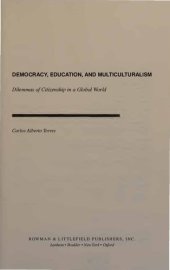 book Democracy, Education, and Multiculturalism. Dilemmas of Citizenship in a Global World