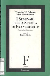 book I Seminari della Scuola di Francoforte