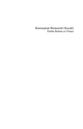 book Rastnuştişê kirmanckî (zazakî)