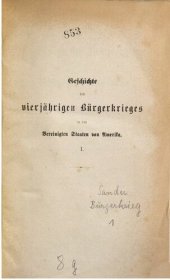 book Constantin Sander's Geschichte des Bürgerkrieges in den Vereinigten Staaten von Amerika 1861-1865