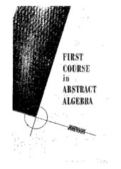 book First Course in Abstract Algebra