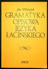 book Gramatyka opisowa języka łacińskiego