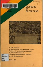 book Discours et entretiens de Son Excellence le général-major Habyarimana Juvénal: 1979