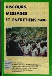 book Discours, messages et entretiens 1988 de Son Excellence le général-major Habyarimana Juvénal