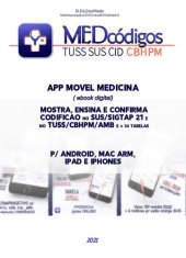 book Medcódigos TUSS SUS CID CBHPM ebook