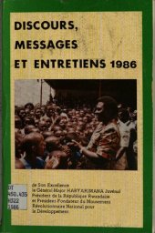 book Discours, messages et entretiens 1986 de Son Excellence le général-major Habyarimana Juvénal