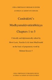 book Candrakīrti’s Madhyamakāvatārabhāṣya: Chapters 1 to 5