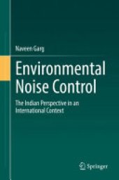 book Environmental Noise Control: The Indian Perspective in an International Context