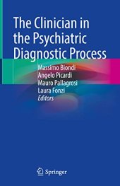 book The Clinician in the Psychiatric Diagnostic Process