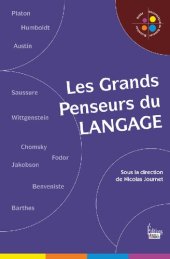 book Les grands penseurs du langage