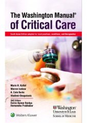 book The Washington Manual Of Critical Care