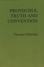 book Protocols, Truth and Convention