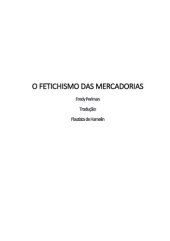 book O fetichismo das mercadorias