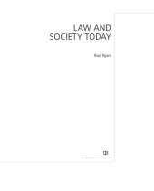 book Law and Society Today