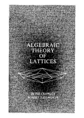 book Algebraic Theory of Lattices