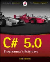 book C# 5.0 Programmer's Reference