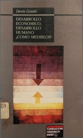 book Desarrollo económico, desarrollo humano. ¿Cómo medirlos?