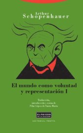 book El mundo como voluntad y representación