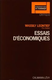 book Essais d’économiques