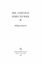 book Mr. Lincoln Goes to War