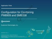 book Configuration for Combining PM8909 and SMB358