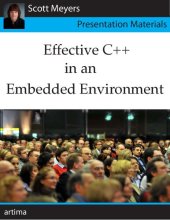 book Effective C++ in an Embedded Environment