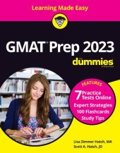 book GMAT PREP 2023 FOR DUMMIES WITH ONLINE PRACTICE