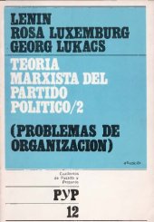 book Teoria marxista del partido político