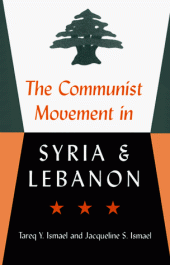 book The Communist Movement in Syria and Lebanon