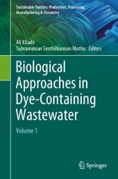 book Biological approaches in dye-containing wastewater. Volume 1