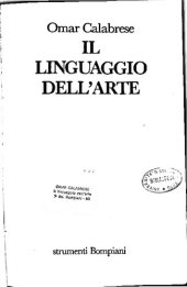 book Il linguaggio dell'arte