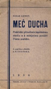 book Meč Ducha.c