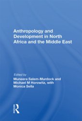 book Anthropology And Development In North Africa And The Middle East