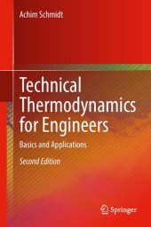 book TECHNICAL THERMODYNAMICS FOR ENGINEERS basics and applications.