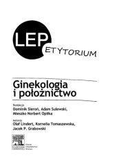 book Lepetytorium : Ginekologia i położnictwo