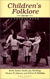 book Children's Folklore: A Source Book