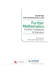 book Further probability and statistics