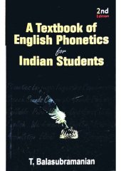 book A Textbook of English Phonetics for Indian Students